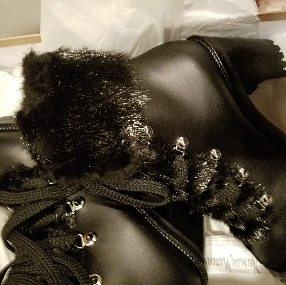 Christian Louboutin Combat Boots